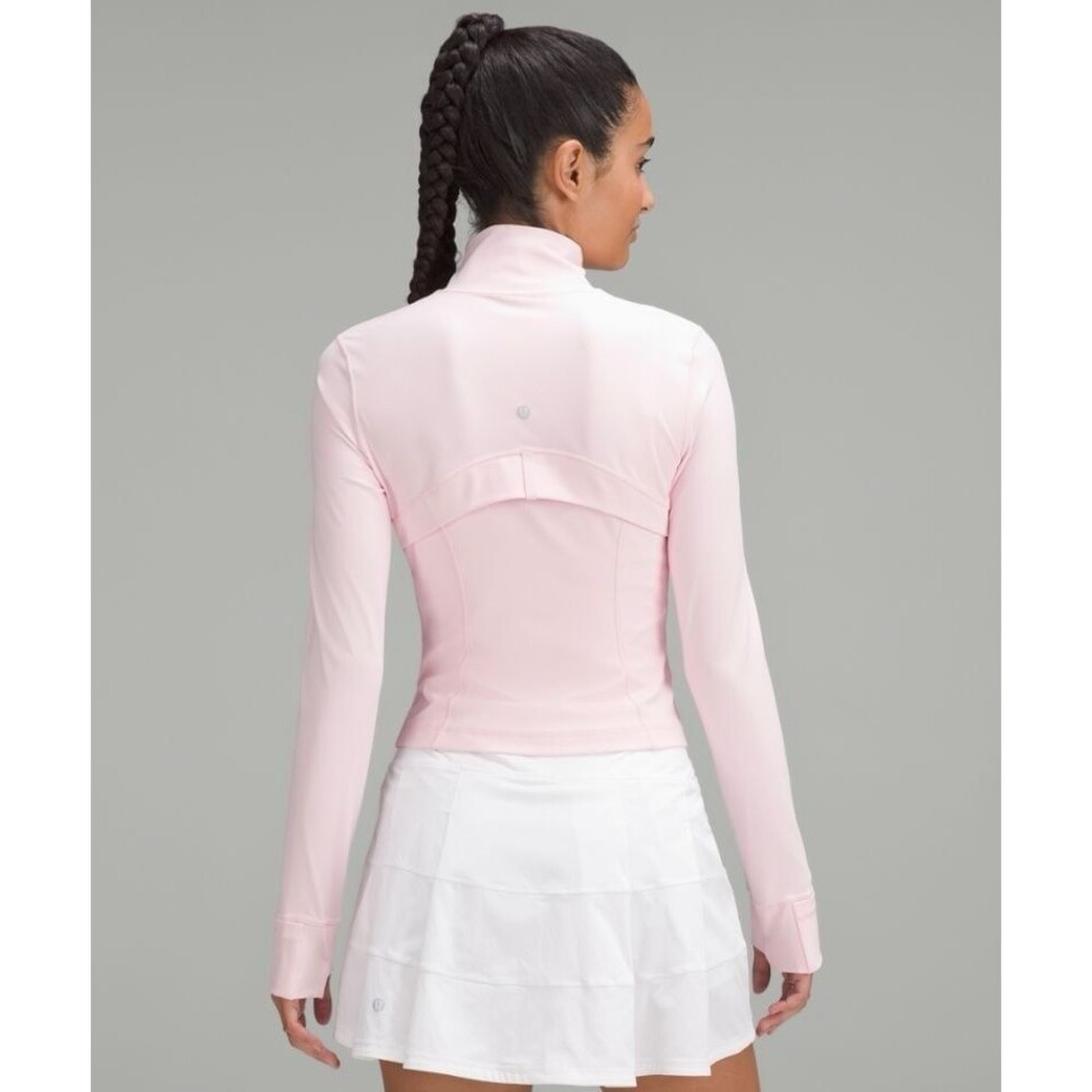 NWT Lululemon Define Cropped Jacket Nulu Strawberry Milkshake Size 12 - Picture 3 of 7